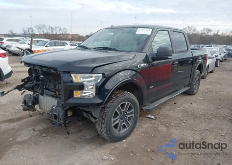 2017 Ford F-150 Xlt z USA, uszkodzony, nr VIN 1FTEW1EP4HKD59383